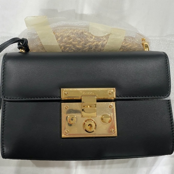 New Gucci Padlock Mini Black - Picture 2 of 8